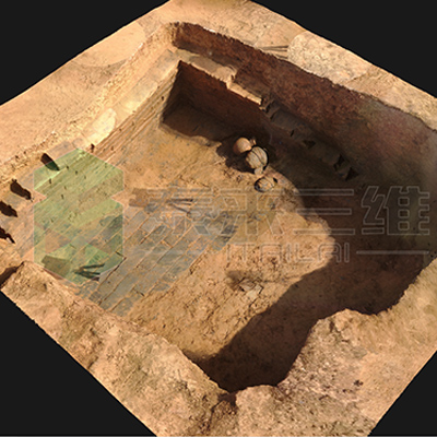 文物保护考古挖掘古墓墓室三维扫描数字化应用